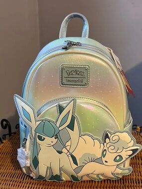 NWT Loungefly Pokémon Ice Type Winter Mini Backpack